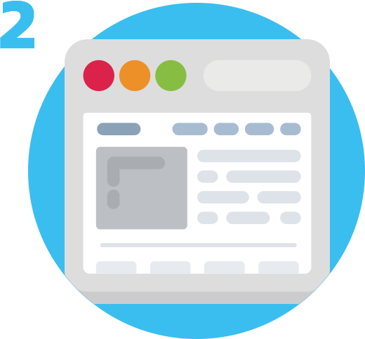 internet website display